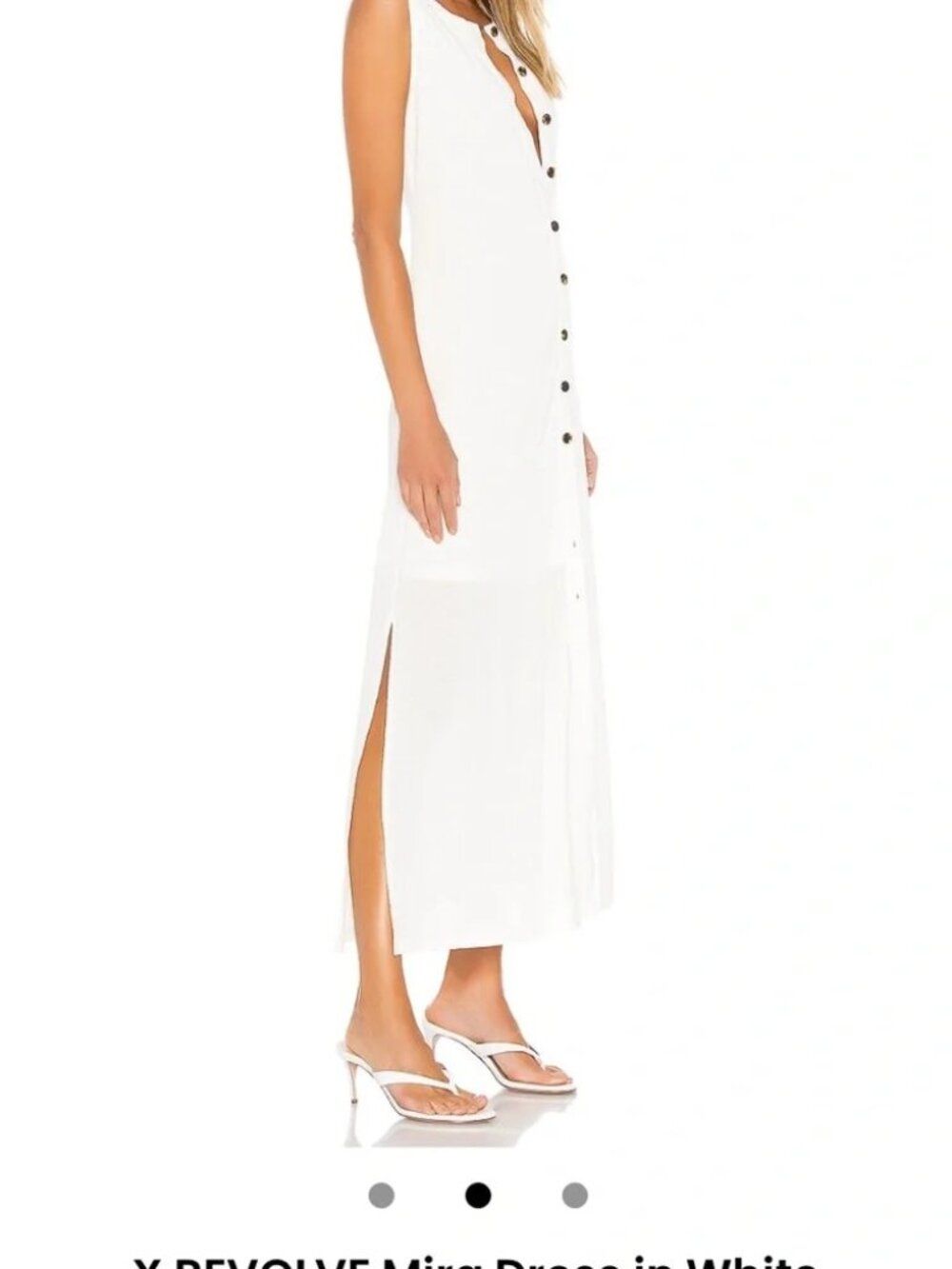 Revolve Callahan White Knit Dress - Picture 3 of 5